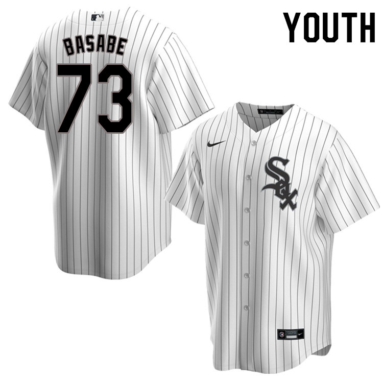 Nike Youth #73 Luis Basabe Chicago White Sox Baseball Jerseys Sale-Pinstripe